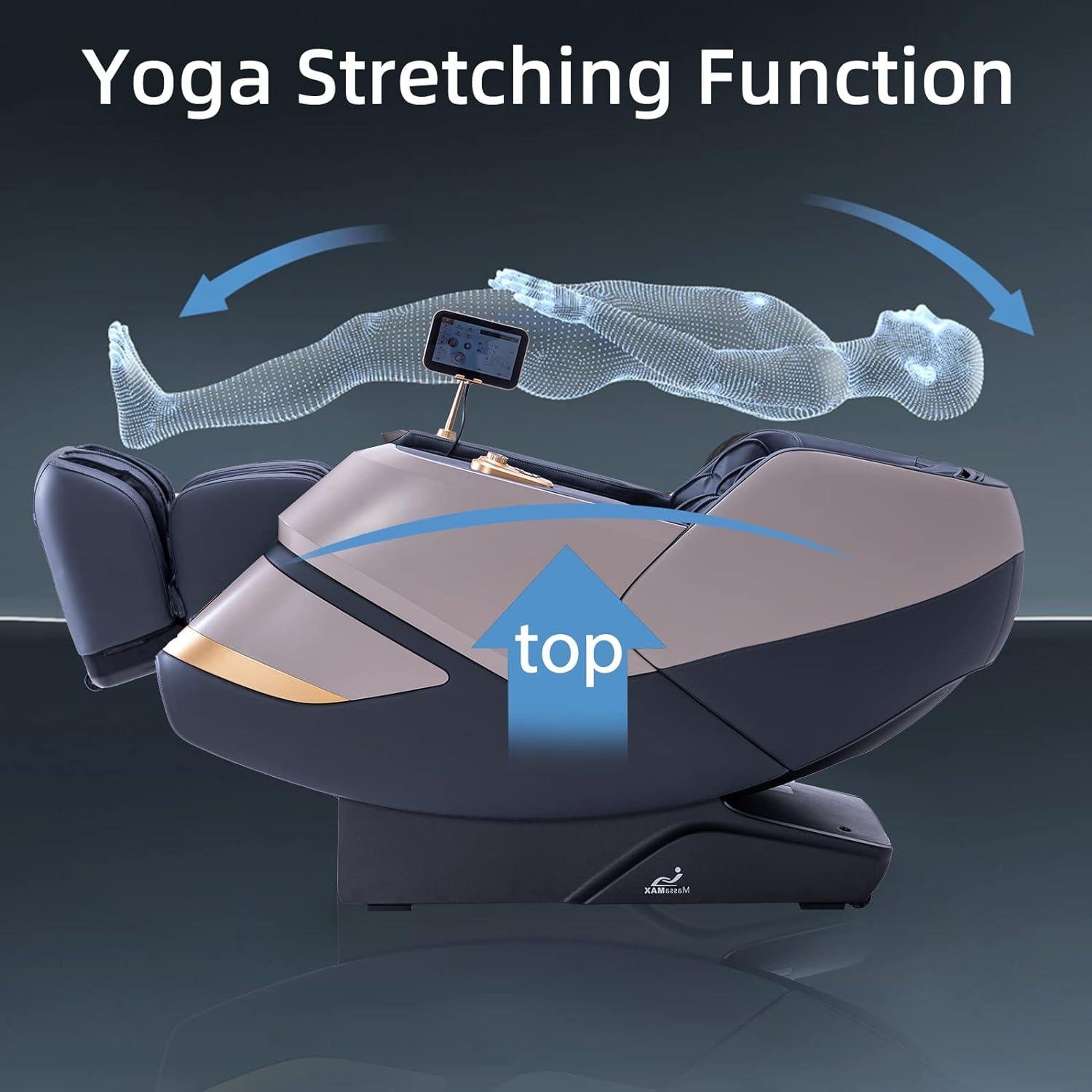 Showing Yoga Stretch Function