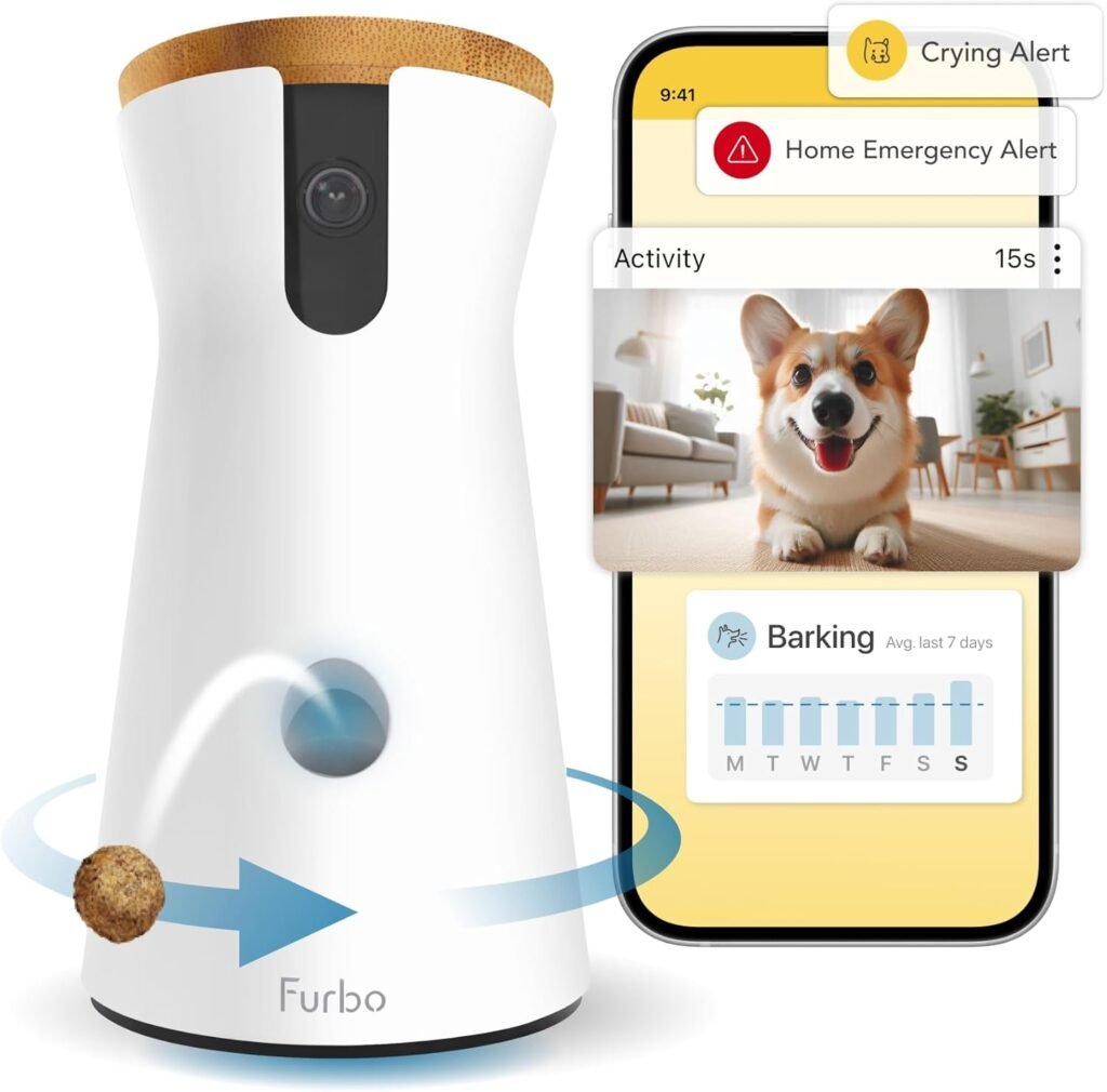 SMART Video Recording Timed Pet Feeder for Cat Dog Small-Pet