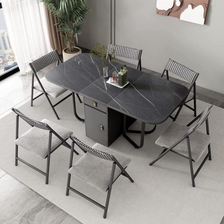 Best Foldable Dining Tables for Small Spaces