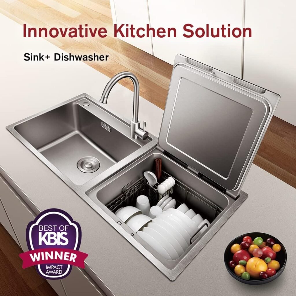 Energy-saving, and Powerful Cleaning Countertop Dishwasher